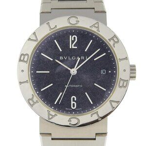 BVLGARI Bvlgari Bvlgari Watches BB38Stainless Steel V8ZB2 blackDial